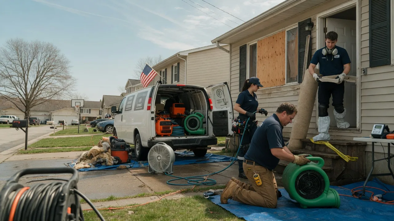Water Damage Restoration in Park River, ND near me